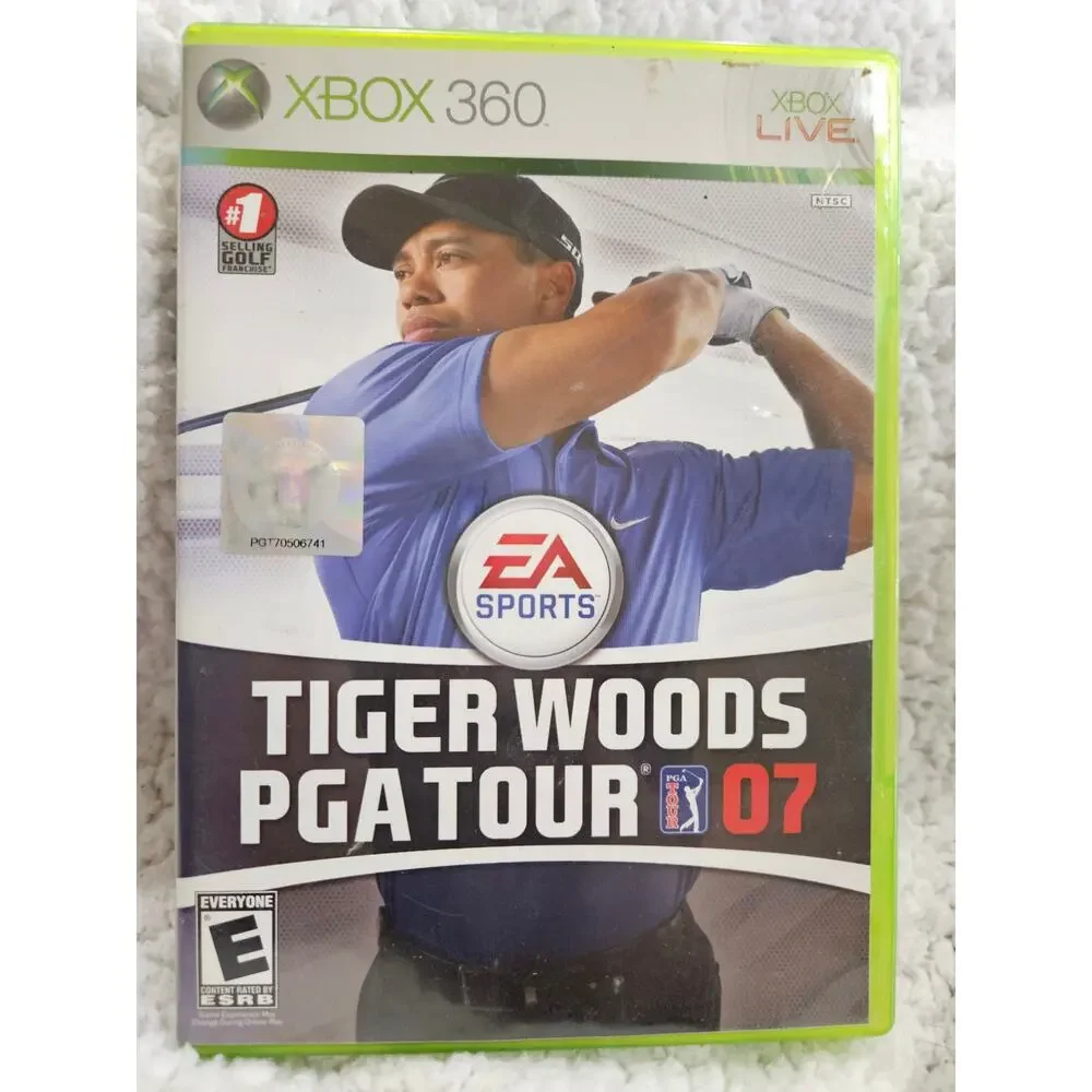 Tiger Woods PGA Tour 07 Golf Microsoft Xbox 360 Video Game EA Sports